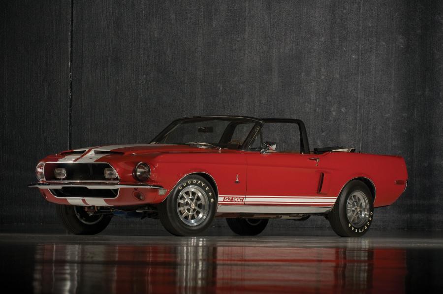  Shelby GT500 Convertible 1968 года  (фото 19 из 68)